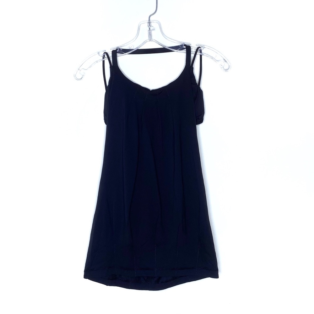 Lululemon Black Strappy Athletic Tank Top